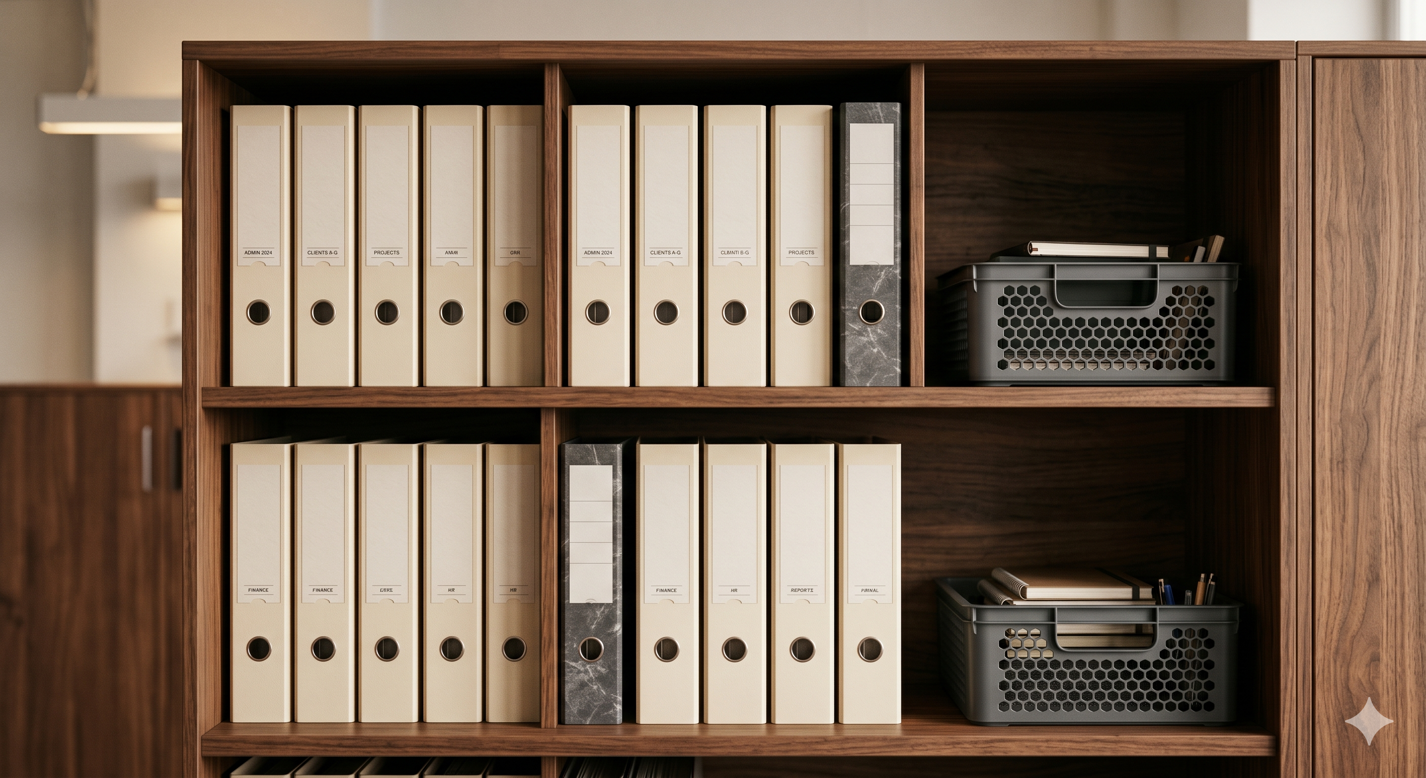 Filing cabinets and document storage