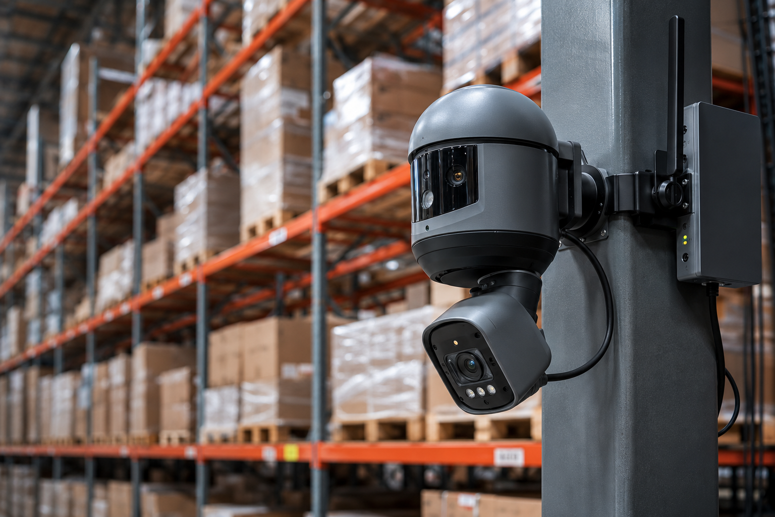 Retail CCTV with AI analytics