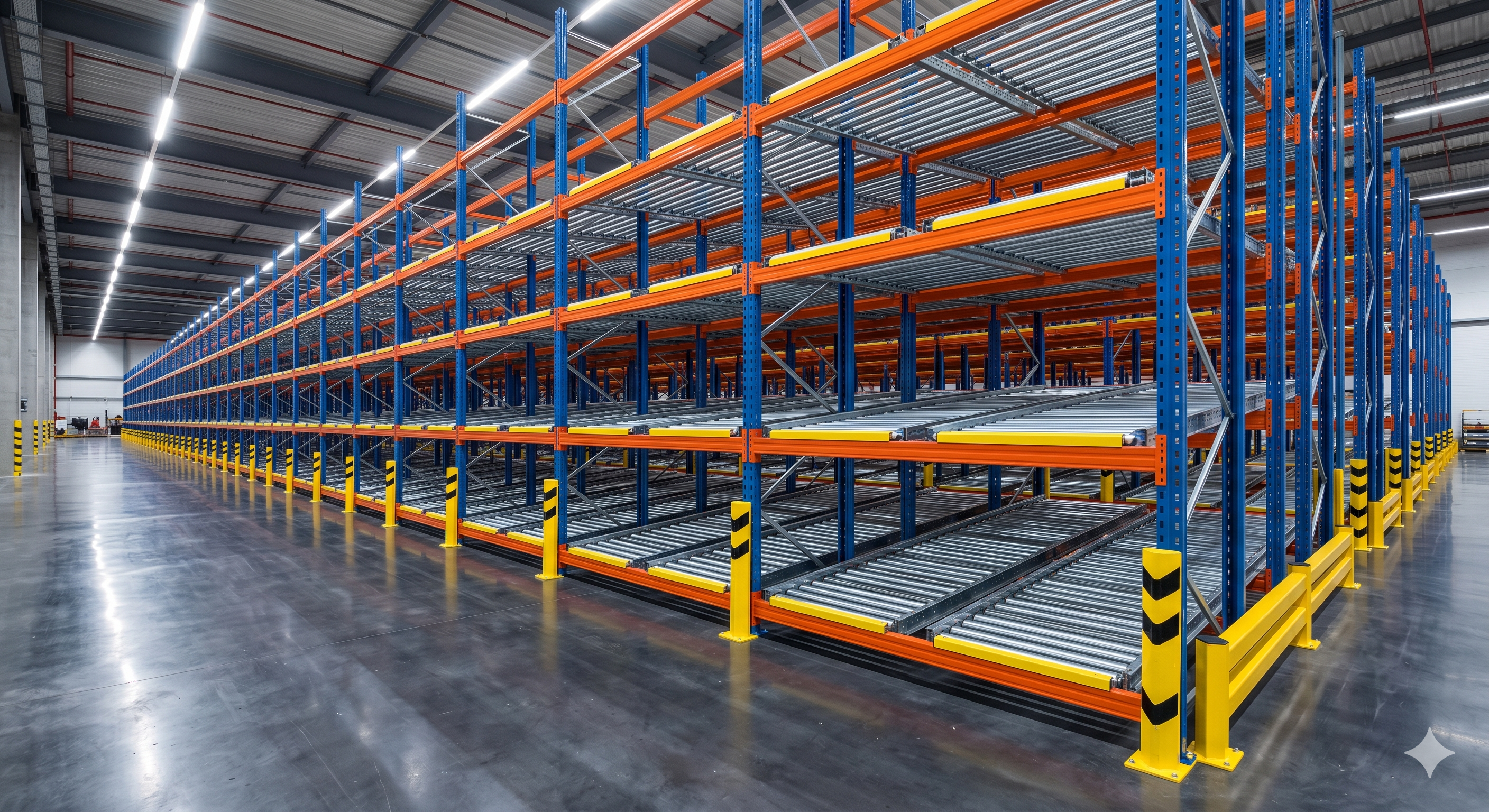 Drive-in racking install