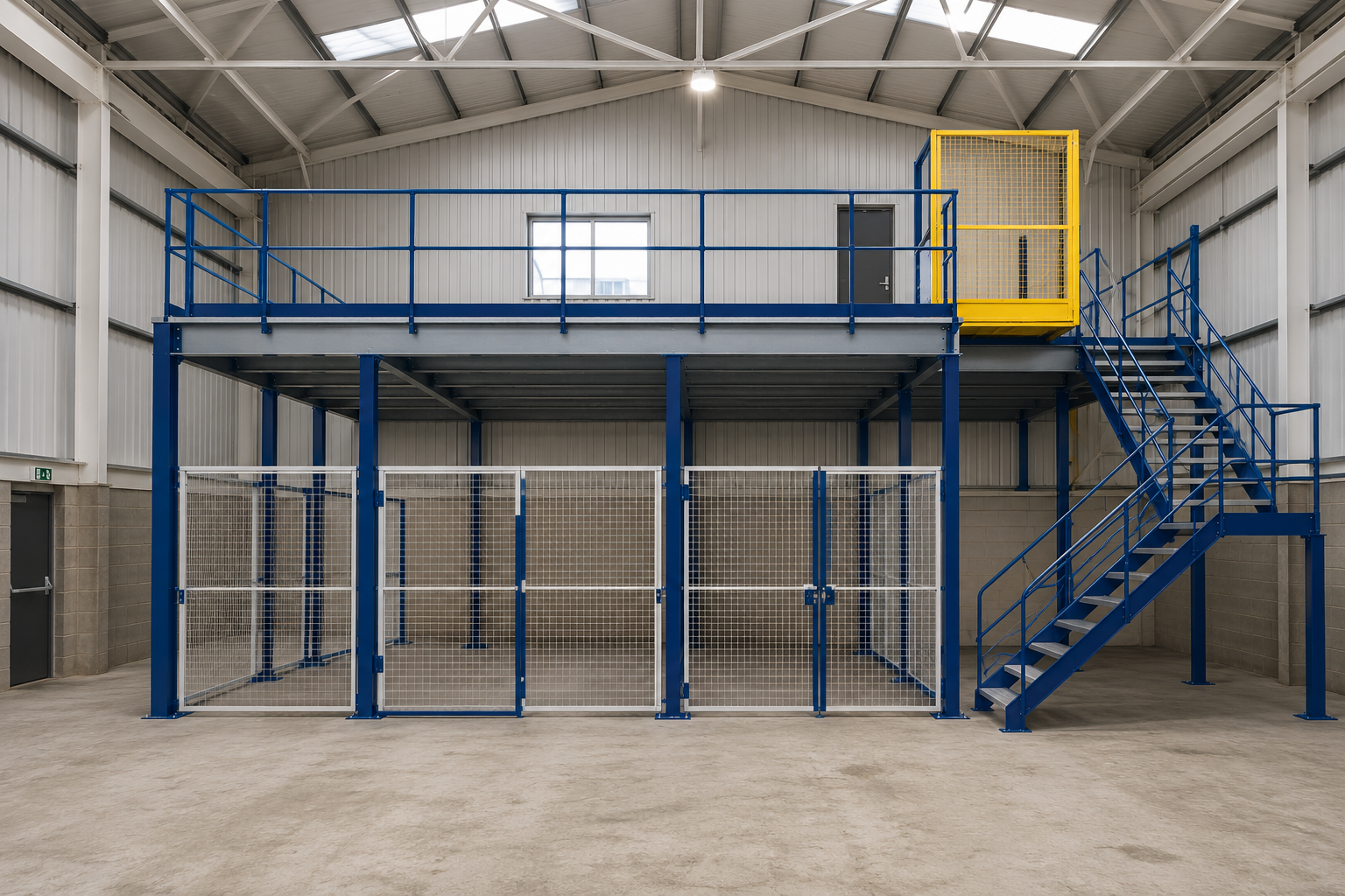 Mesh and panel partitioning system